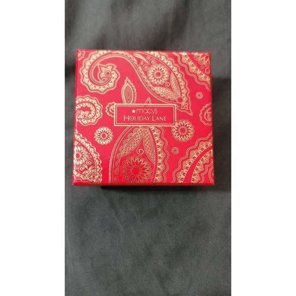 Vtg Macy's Holiday Lane Snowflake Rhinestone Brooch Pin - Picture 5 of 6